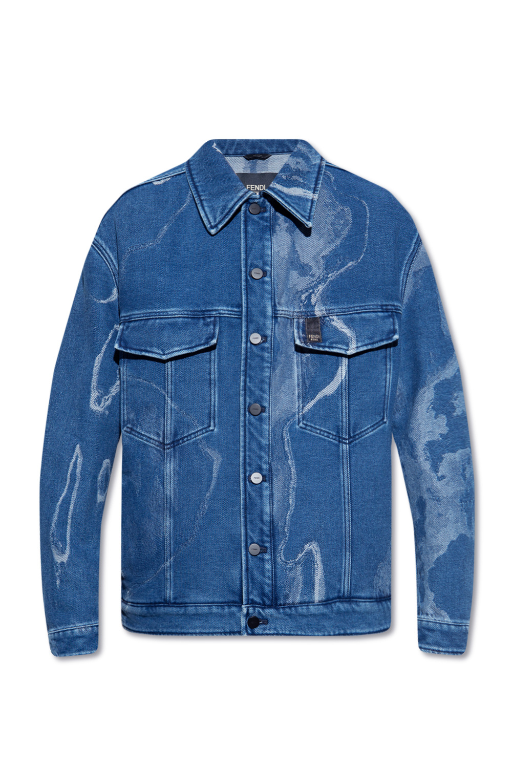 Fendi 2025 jeans jacket